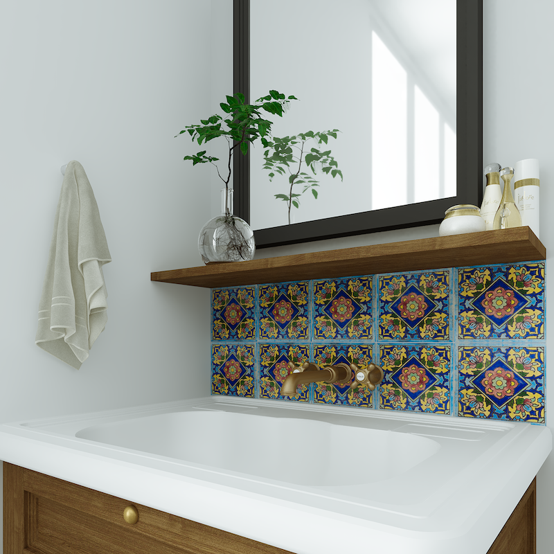 Retro Wall Tile Timeless Finesse