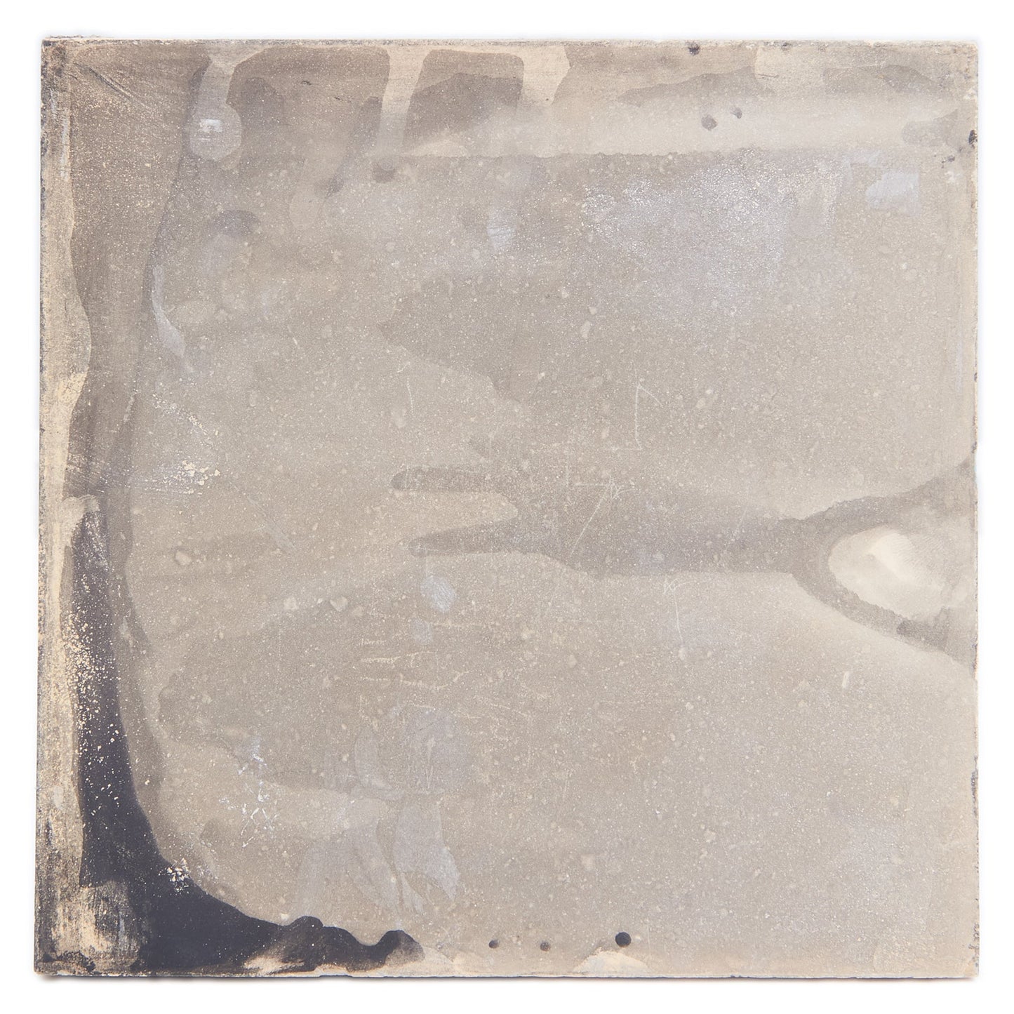 Handmade Clay Wall Tiles with Retro Oriental Aesthetic, Baked at 1250 Degrees. Back