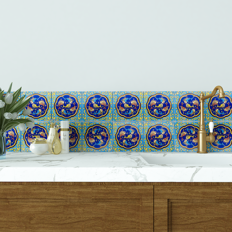 Retro Wall Tile Vogue Tessellations