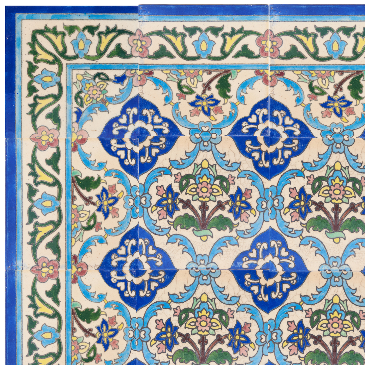 Set of 36 Pieces Ali-Qapu Wall Tiles