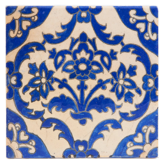 Handmade Clay Wall Tiles with Retro Oriental Aesthetic, Baked at 1250 Degrees. Front