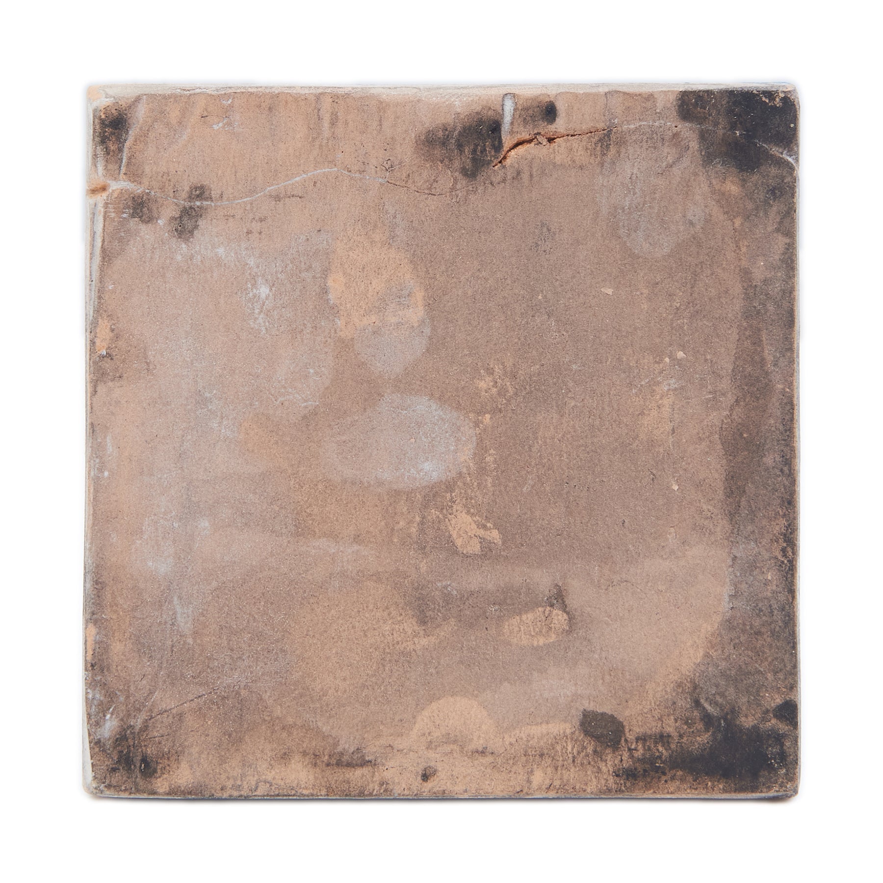 Handmade Clay Wall Tiles with Retro Oriental Aesthetic, Baked at 1250 Degrees. Back