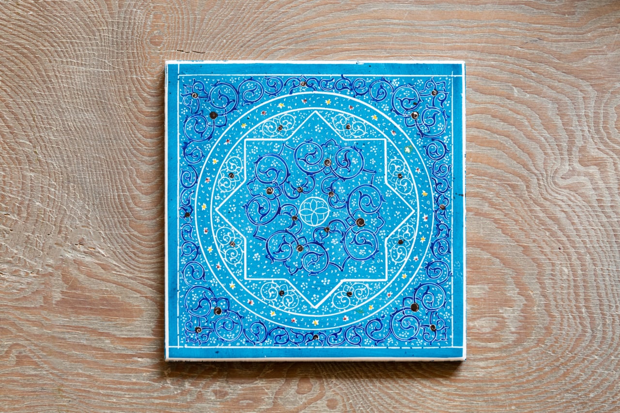 Pond Turquoise Blue Tile